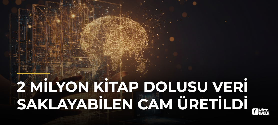 2 Milyon Kitap Dolusu Veri Saklayabilen Cam Üretildi