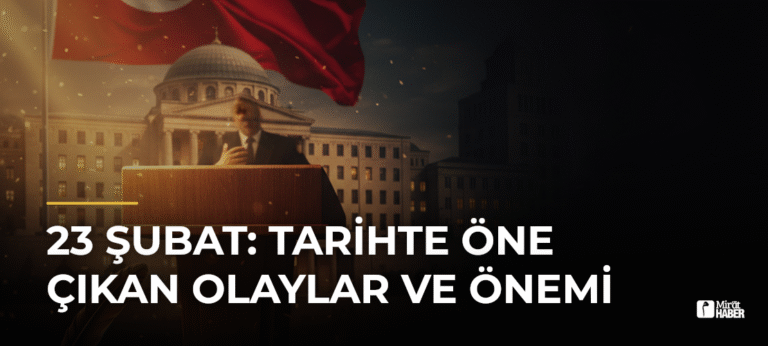 23 Şubat: Tarihte Öne Çıkan Olaylar ve Önemi