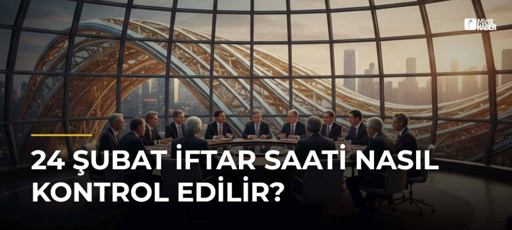24 Şubat İftar Saati Nasıl Kontrol Edilir?