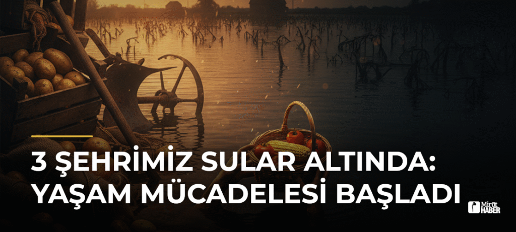 3 Şehrimiz Sular Altında: Yaşam Mücadelesi Başladı