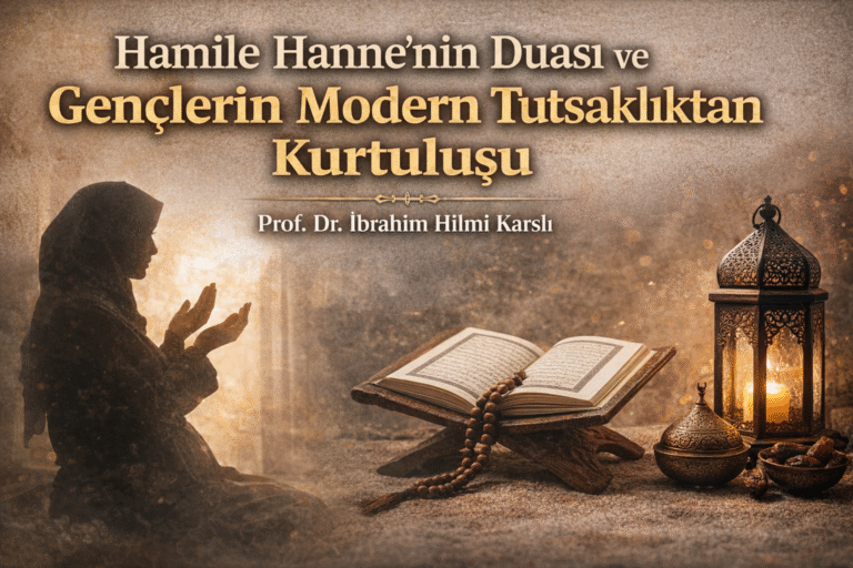 Hamile Hanne’nin Duası ve Gençlerin Modern Tutsaklıktan Kurtuluşu
