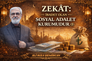 ZEKÂT İBADET OLAN SOSYAL ADALET KURUMUDUR (I)