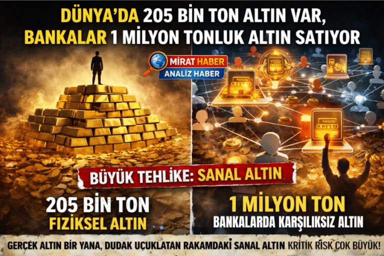 Altın Var mı, Yok mu? Bankalardaki “Sanal Altın” Gerçeği