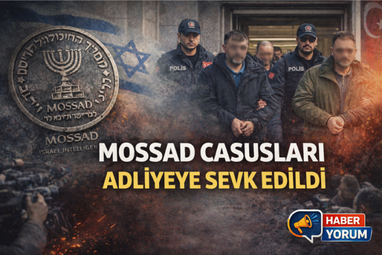 MOSSAD Casusları Adliyeye Sevk Edildi