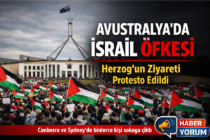 Avustralya’da Herzog Protestosu: Canberra ve Sydney’de İsrail Ziyaretine Tepki