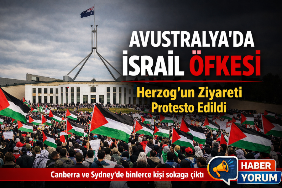 Avustralya’da Herzog Protestosu: Canberra ve Sydney’de İsrail Ziyaretine Tepki