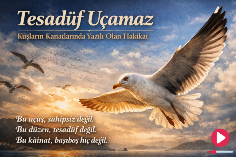 Tesadüf Uçamaz: Kuşların Kanatlarında Yazılı Olan Hakikat
