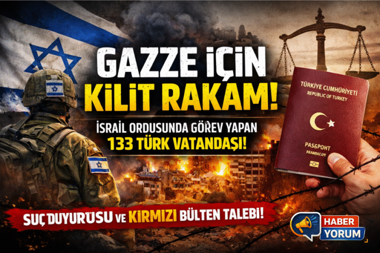 GAZZE İDDİALARIYLA GÜNDEME GELEN 133 TÜRK VATANDAŞI HAKKINDA SUÇ DUYURUSU