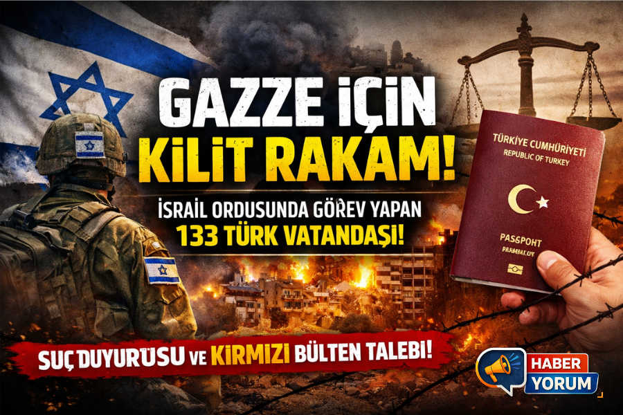 GAZZE İDDİALARIYLA GÜNDEME GELEN 133 TÜRK VATANDAŞI HAKKINDA SUÇ DUYURUSU