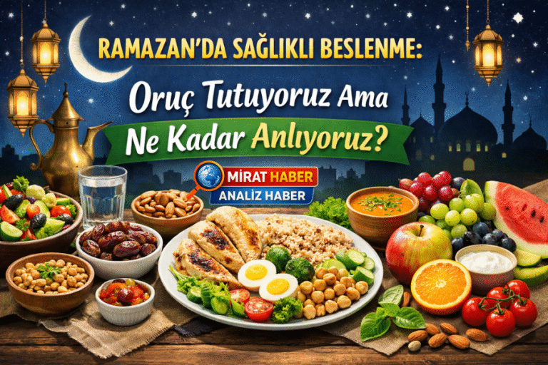 RAMAZAN’DA SAĞLIKLI BESLENME