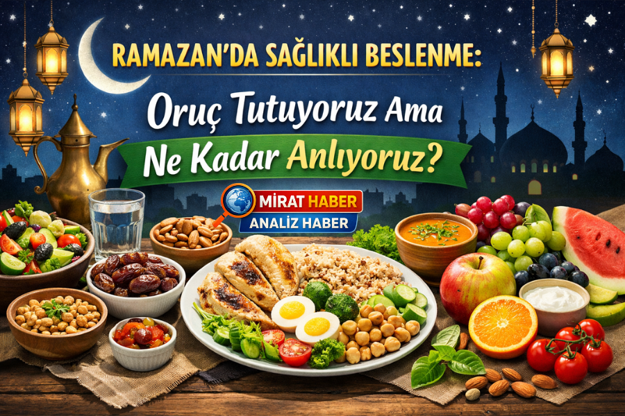 RAMAZAN’DA SAĞLIKLI BESLENME