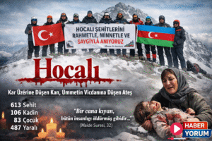 Hocalı Şehitleri Haça Dağı Zirvesinde Anıldı