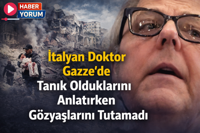 İtalyan Doktor Gazze’de Tanık Olduklarını Anlatırken Gözyaşlarını Tutamadı