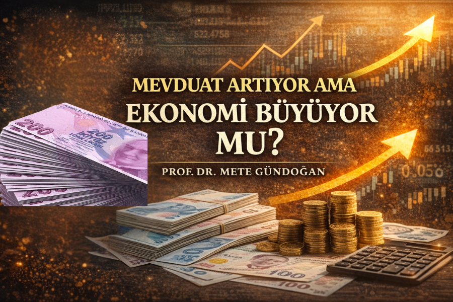 MEVDUAT ARTIYOR AMA EKONOMİ BÜYÜYOR MU?