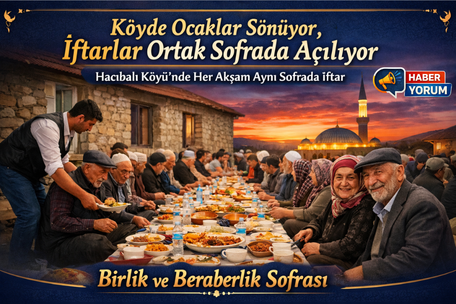 Köyde Ocaklar Sönüyor, İftarlar Ortak Sofrada Açılıyor