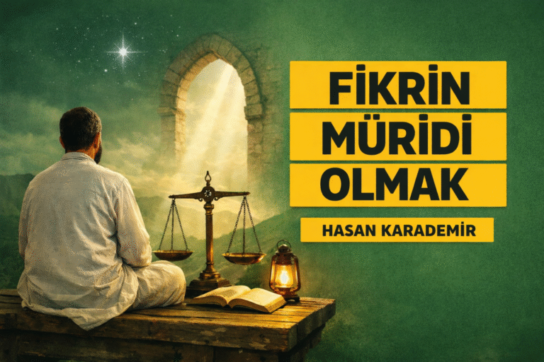 FİKRİN MÜRİDİ OLMAK