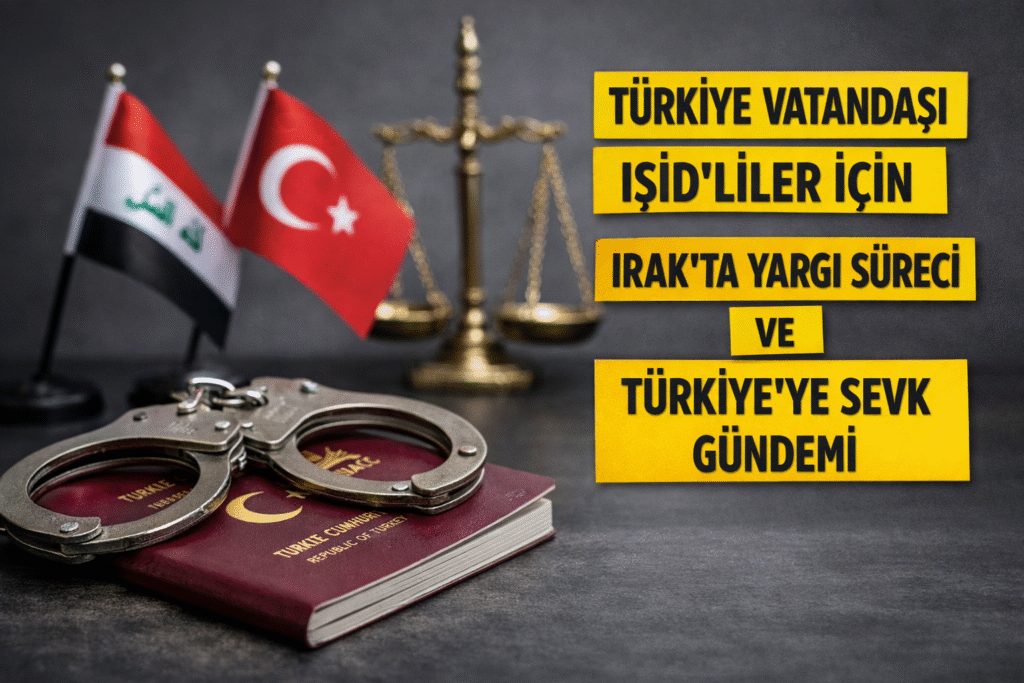 Türkiye Vatandaşı IŞİD’liler İçin Irak’ta Yargı Süreci ve Türkiye’ye Sevk Gündemi