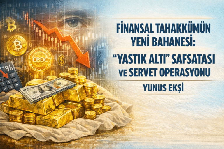 Finansal Tahakkümün Yeni Bahanesi: “Yastık Altı” Safsatası ve Servet Operasyonu