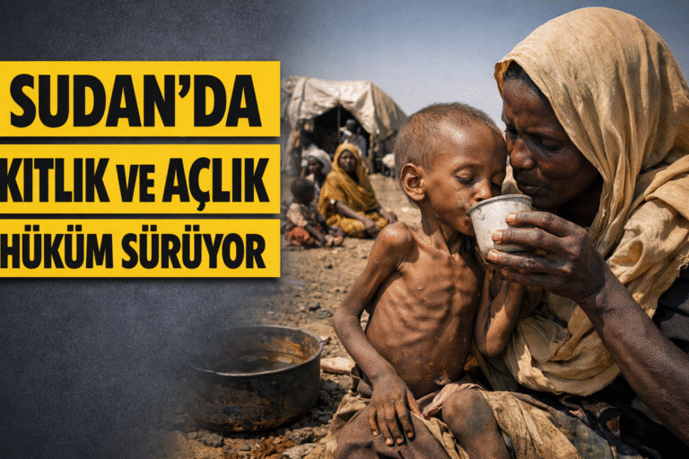Sudanda Kıtlık ve Açlık Hüküm Sürüyor