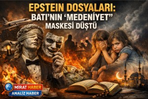Epstein Dosyaları: Batı’nın “Medeniyet” Maskesi Düştü