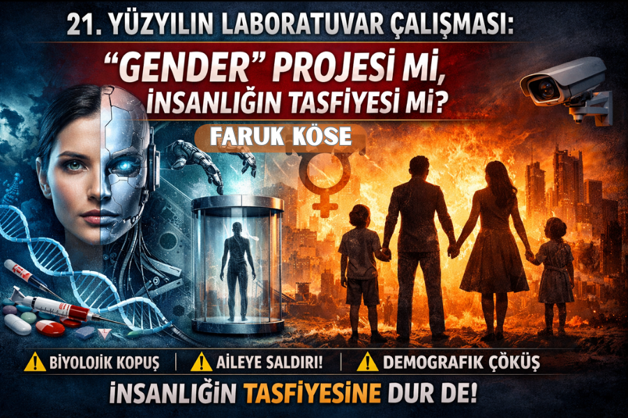 21. YÜZYILIN LABORATUVAR ÇALIŞMASI: “GENDER” PROJESİ Mİ, İNSANLIĞIN TASFİYESİ Mİ?