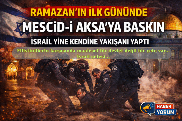 Ramazan’ın İlk Gününde Mescid-i Aksa’ya Baskın.