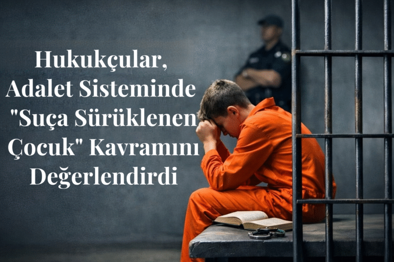 Hukukçular, Adalet Sisteminde “Suça Sürüklenen Çocuk” Kavramını Değerlendirdi