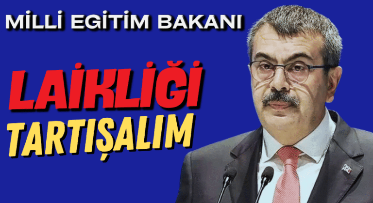 Yusuf Tekin, BENİMLE LAİKLİĞİ TARTIŞSINLAR