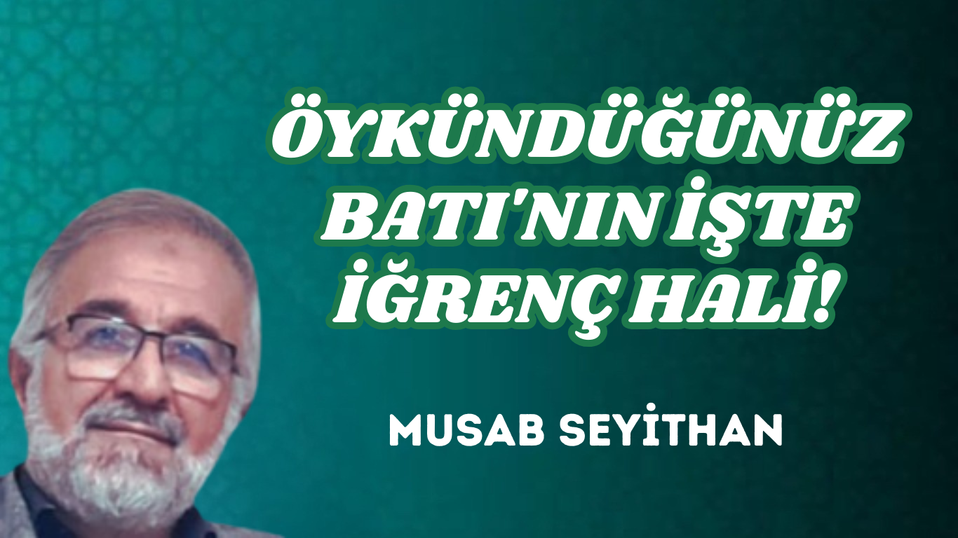 ÖYKÜNDÜĞÜNÜZ BATI’NIN İŞTE İĞRENÇ HALİ!