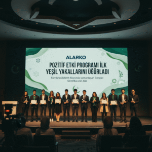 Alarko’nun ‘Pozitif Etki’ Programı Yeni Yeşil Yakalı Mezunlarını Uğurladı