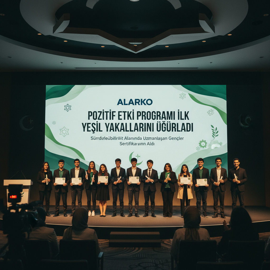 Alarko’nun ‘Pozitif Etki’ Programı Yeni Yeşil Yakalı Mezunlarını Uğurladı