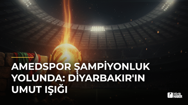 Amedspor Şampiyonluk Yolunda: Diyarbakır’ın Umut Işığı