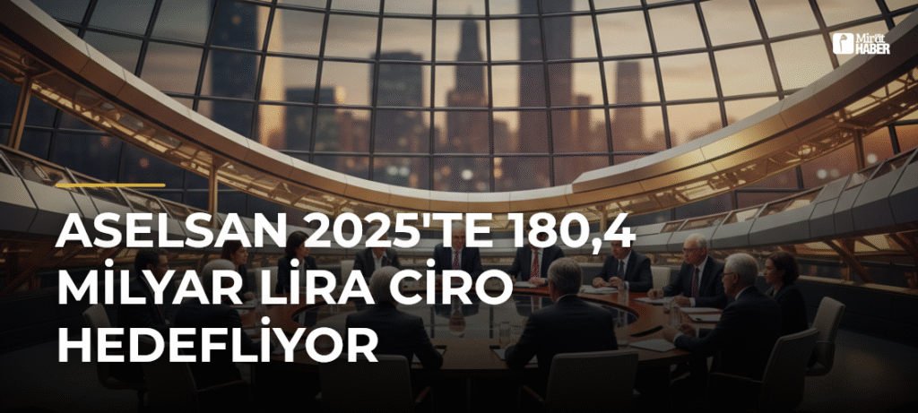 ASELSAN 2025’te 180,4 Milyar Lira Ciro Hedefliyor