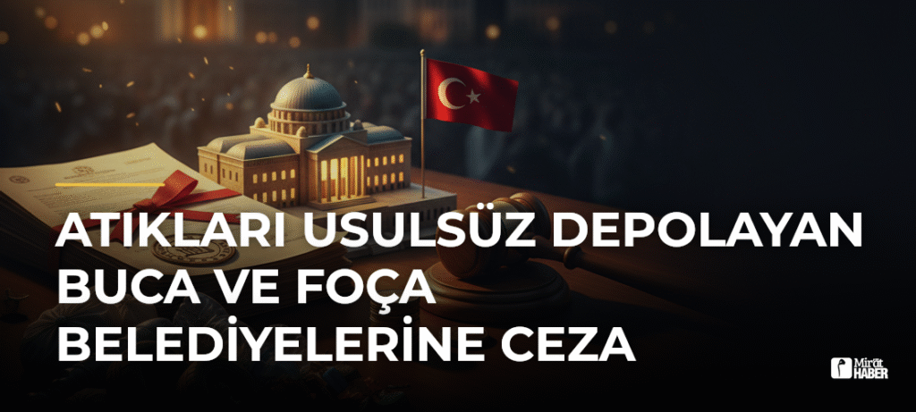 Atıkları Usulsüz Depolayan Buca ve Foça Belediyelerine Ceza