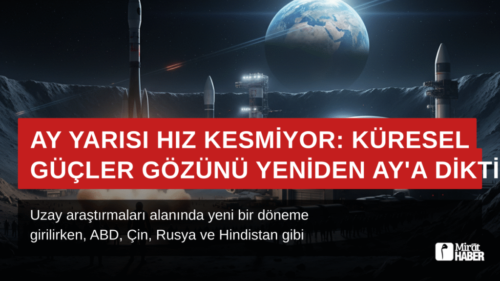 Ay Yarışı Hız Kesmiyor: Küresel Güçler Gözünü Yeniden Ay’a Dikti