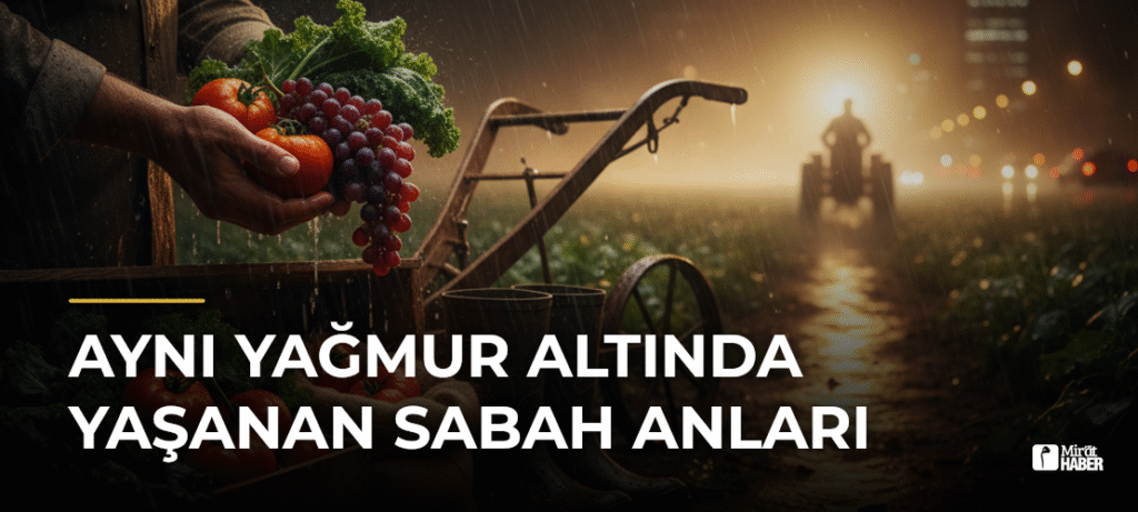 Aynı Yağmur Altında Yaşanan Sabah Anları