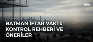 Batman İftar Vakti: Kontrol Rehberi ve Öneriler