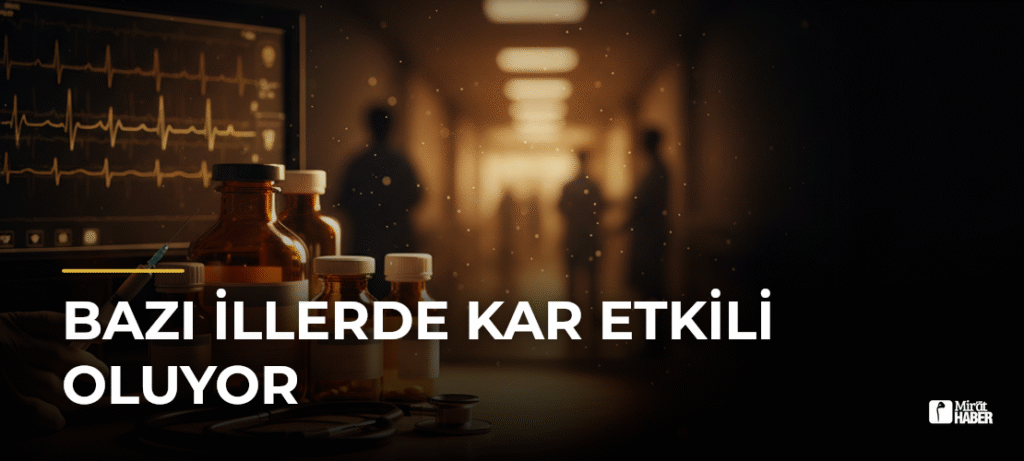 Bazı İllerde Kar Etkili Oluyor