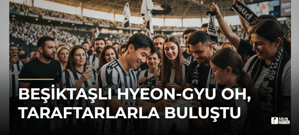Beşiktaşlı Hyeon-gyu Oh, Taraftarlarla Buluştu