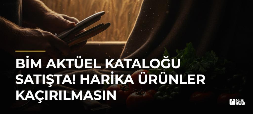 BİM Aktüel Kataloğu Satışta! Harika Ürünler Kaçırılmasın