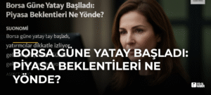 Borsa Güne Yatay Başladı: Piyasa Beklentileri Ne Yönde?