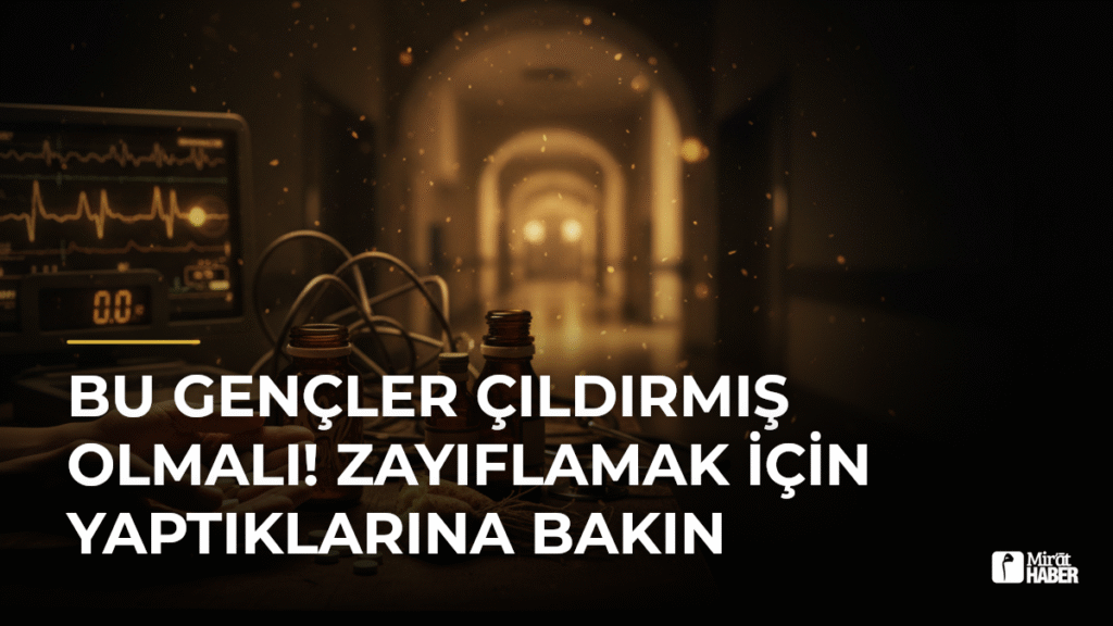 Bu gençler çıldırmış olmalı! Zayıflamak için yaptıklarına bakın