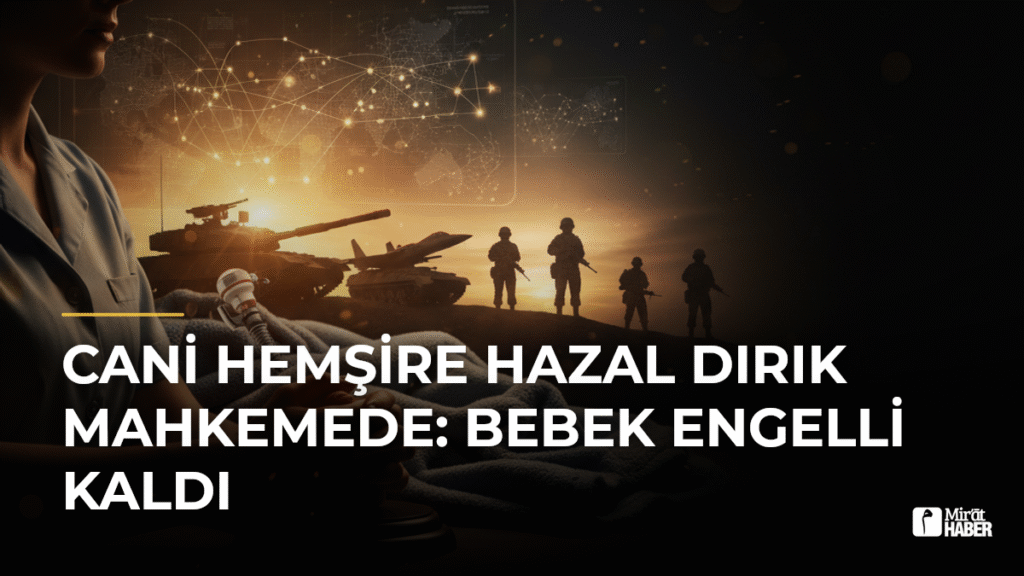 Cani hemşire Hazal Dırık mahkemede: Bebek engelli kaldı