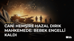 Cani hemşire Hazal Dırık mahkemede: Bebek engelli kaldı