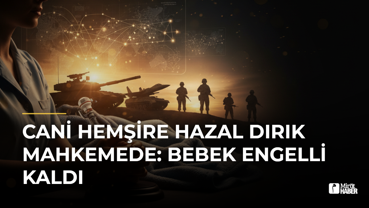 Cani hemşire Hazal Dırık mahkemede: Bebek engelli kaldı