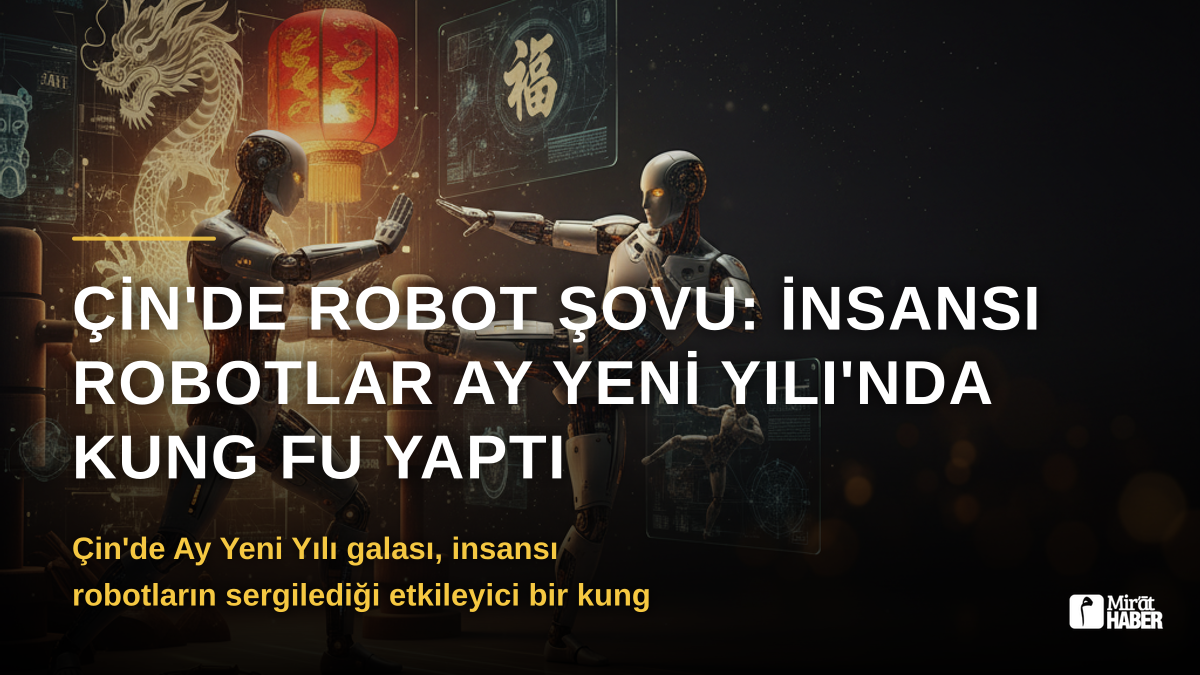 Çin'de Robot Şovu: İnsansı Robotlar Ay Yeni Yılı'nda Kung Fu Yaptı