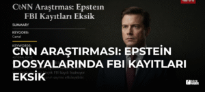 CNN Araştırması: Epstein Dosyalarında FBI Kayıtları Eksik