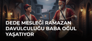 Dede Mesleği Ramazan Davulculuğu Baba Oğul Yaşatıyor