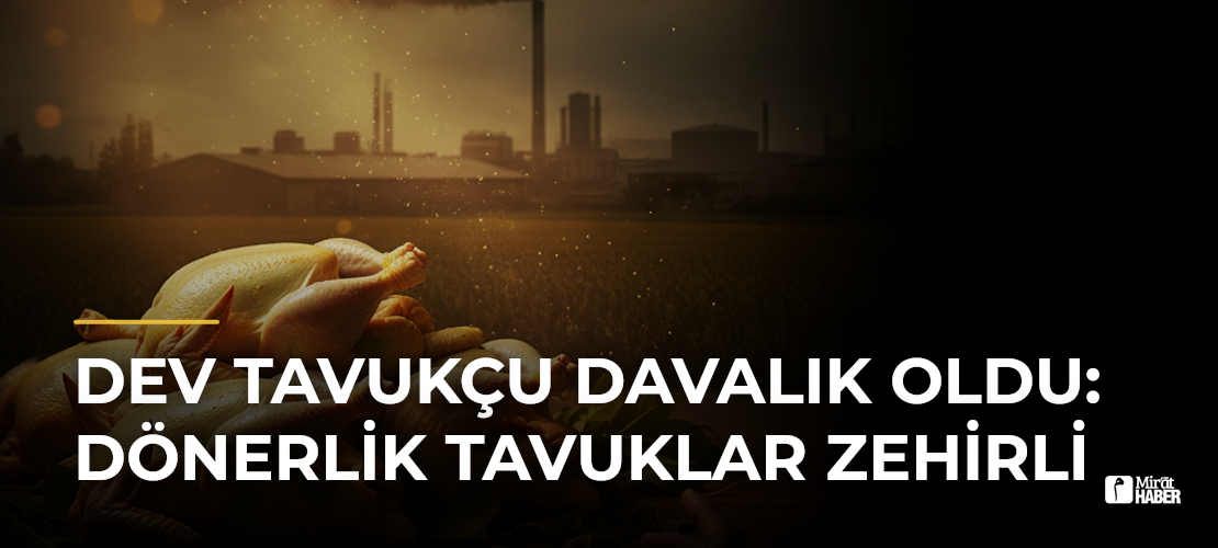 Dev Tavukçu Davalık Oldu: Dönerlik Tavuklar Zehirli