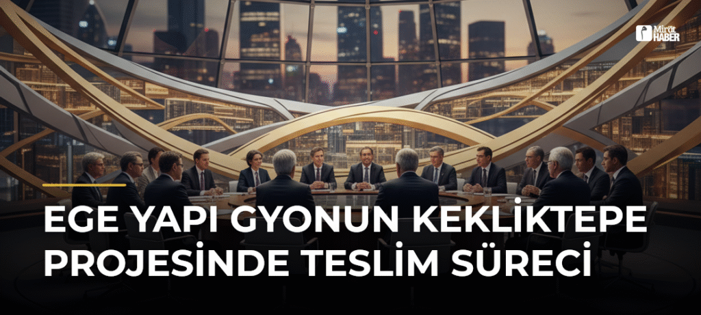 Ege Yapı GYOnun Kekliktepe Projesinde Teslim Süreci